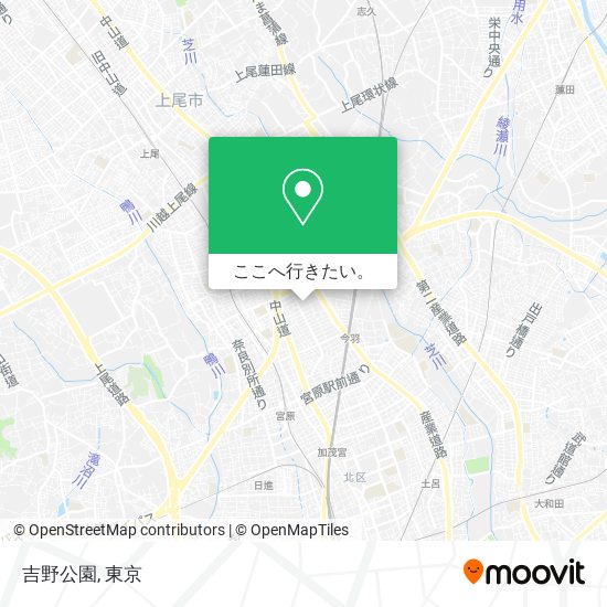 吉野公園地図