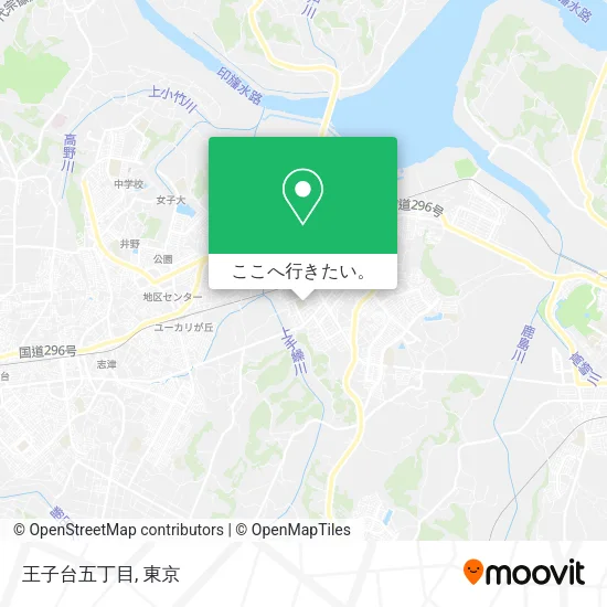 王子台五丁目地図