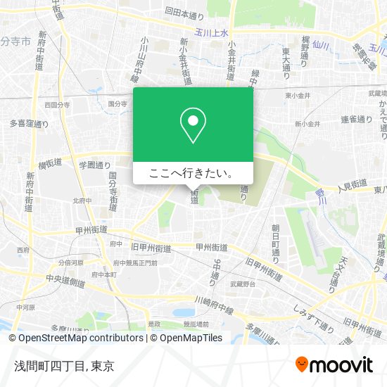 浅間町四丁目地図