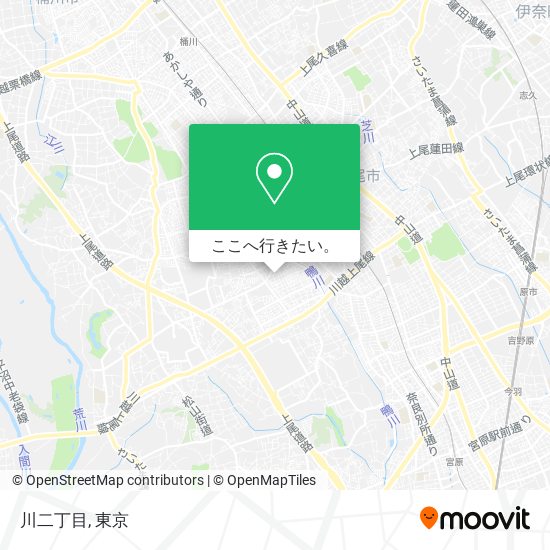 川二丁目地図