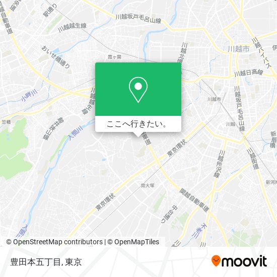 豊田本五丁目地図