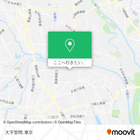 大字菅間地図