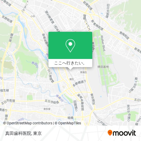 真田歯科医院地図