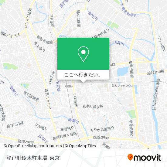登戸町鈴木駐車場地図