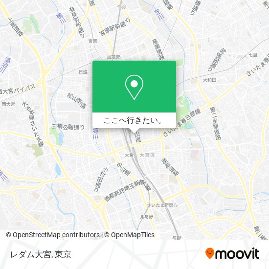 レダム大宮地図