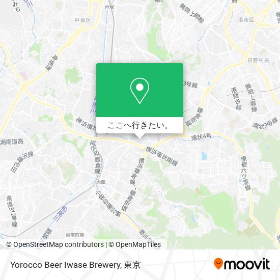 Yorocco Beer Iwase Brewery地図