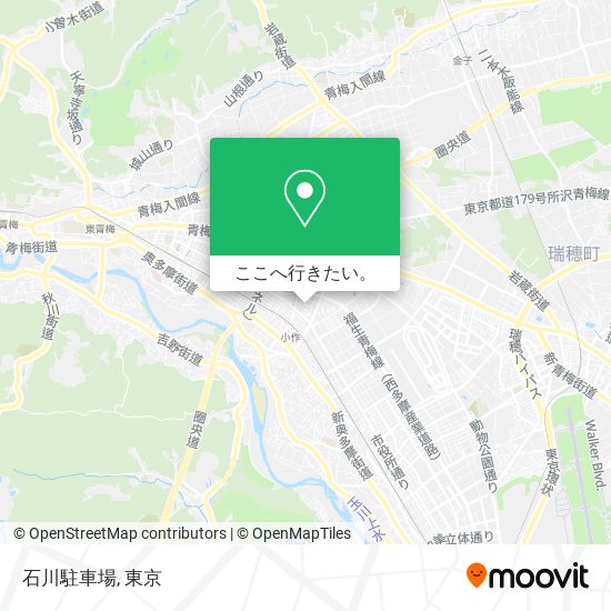 石川駐車場地図