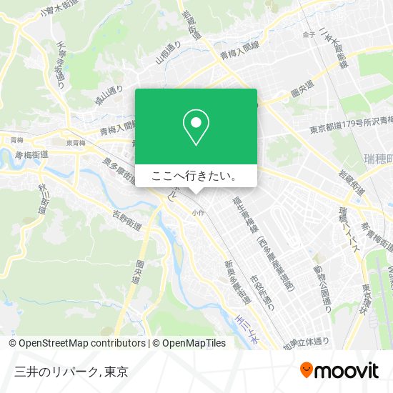 三井のリパーク地図