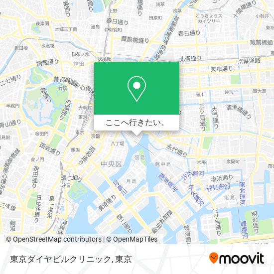 東京ダイヤビルクリニック地図