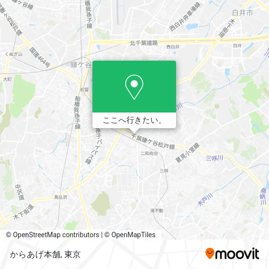 からあげ本舗地図