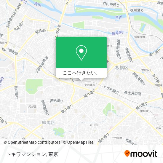 トキワマンション地図