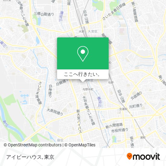 アイビーハウス地図