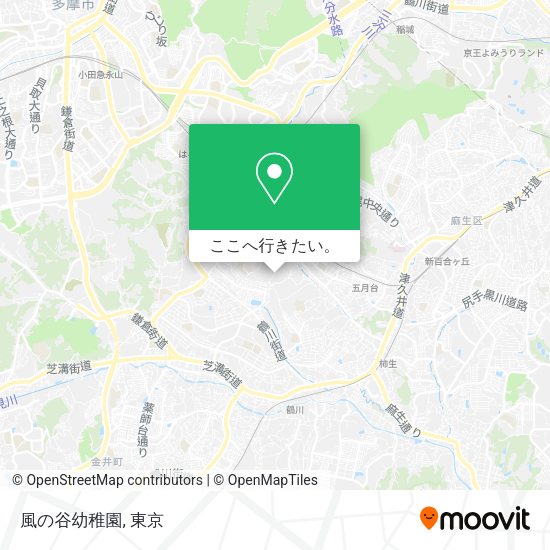 風の谷幼稚園地図