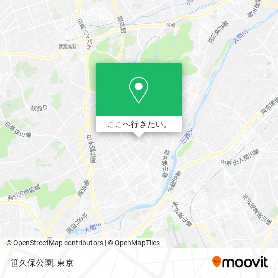 笹久保公園地図