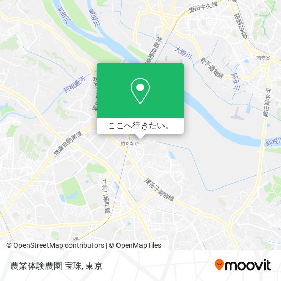 農業体験農園 宝珠地図