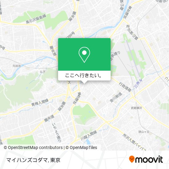 マイハンズコダマ地図