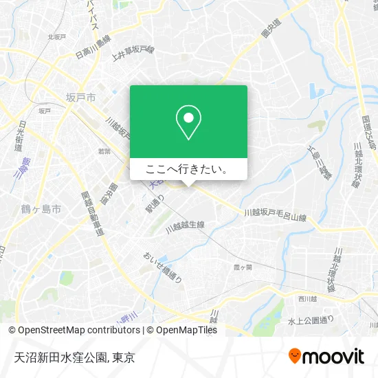 天沼新田水窪公園地図