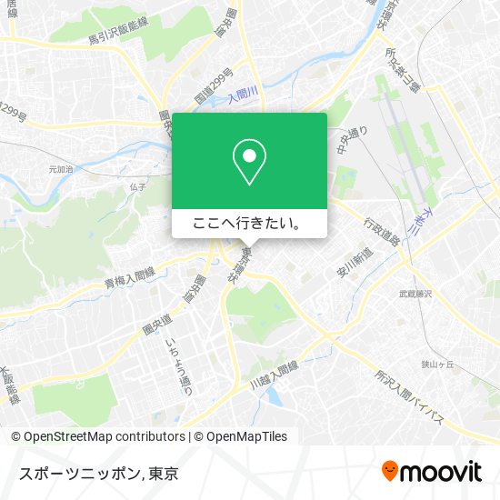 スポーツニッポン地図