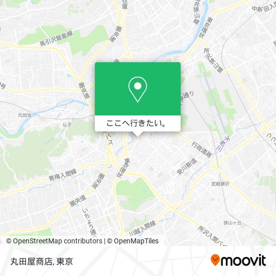丸田屋商店地図