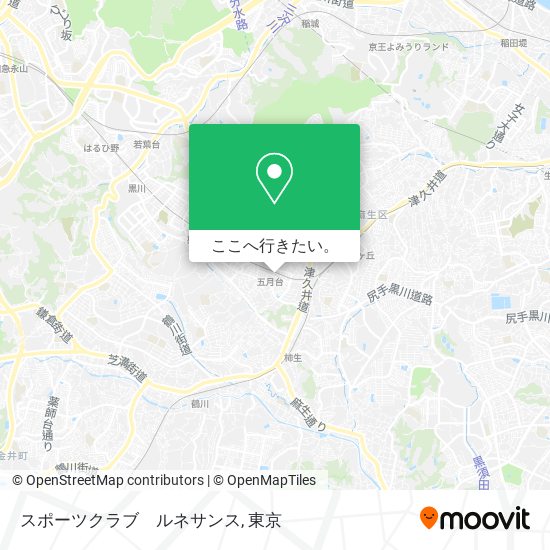 スポーツクラブ　ルネサンス地図