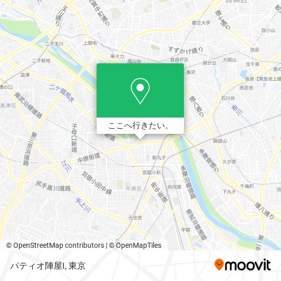 パティオ陣屋I地図