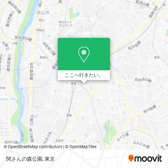 関さんの森公園地図