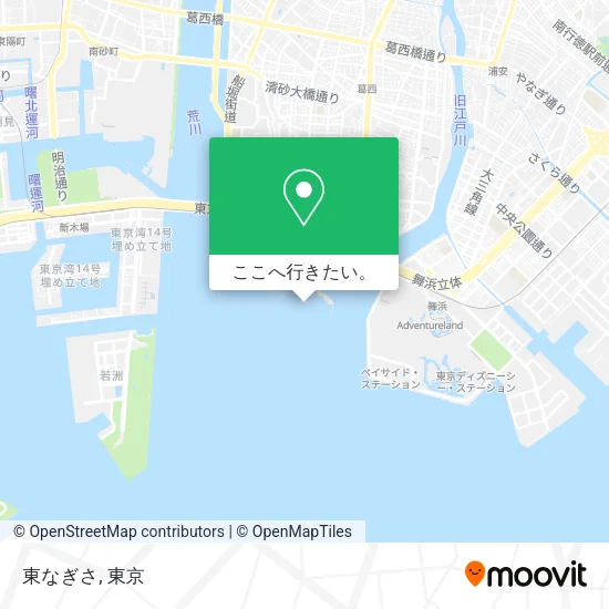 東なぎさ地図