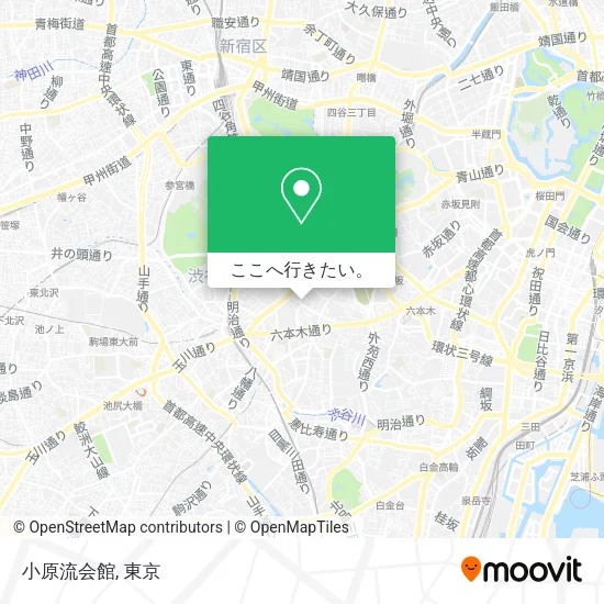 小原流会館地図