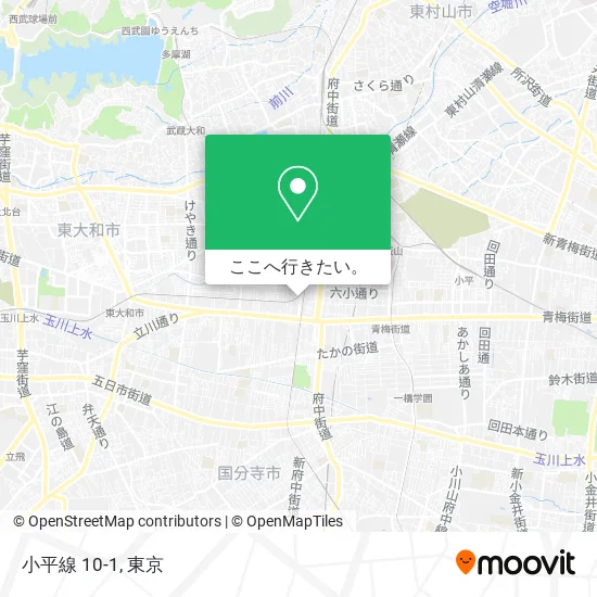 小平線 10-1地図