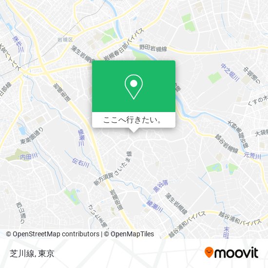 芝川線地図