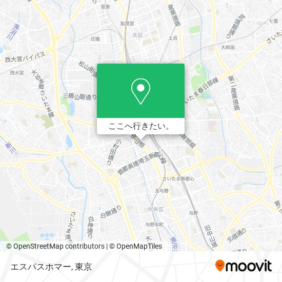 エスパスホマー地図