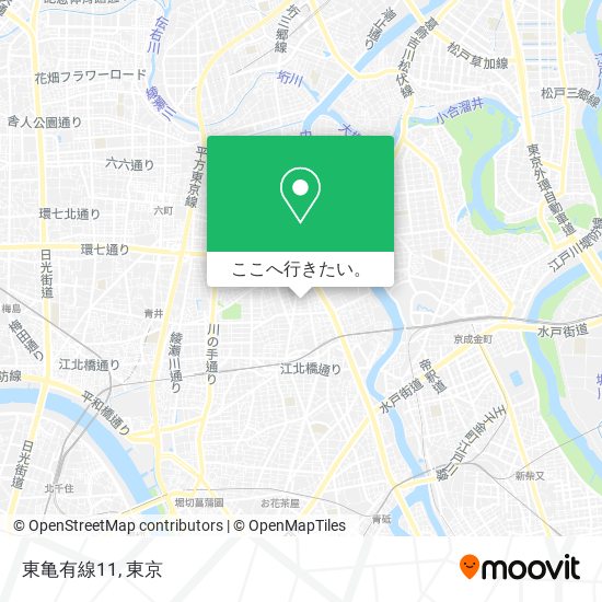 東亀有線11地図