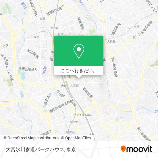 大宮氷川参道パークハウス地図