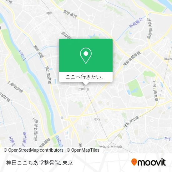 神田ここちあ堂整骨院地図