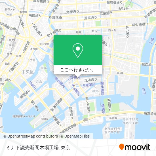 ミナト読売新聞木場工場地図