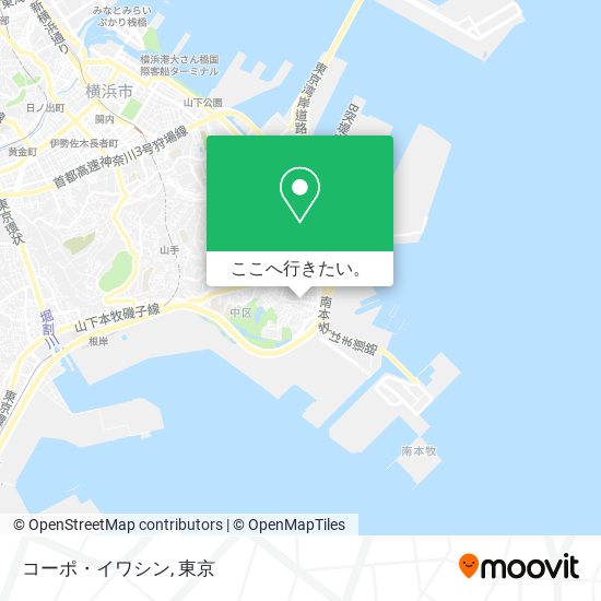 コーポ・イワシン地図