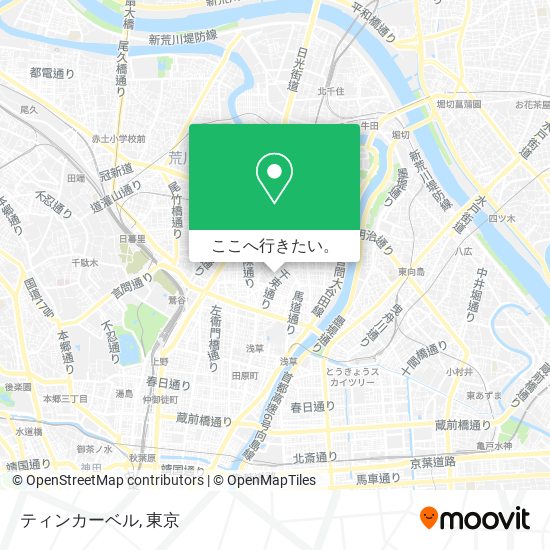 ティンカーベル地図