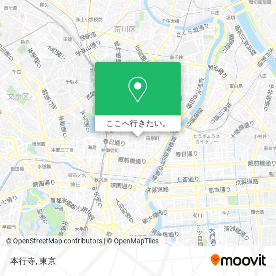 本行寺地図