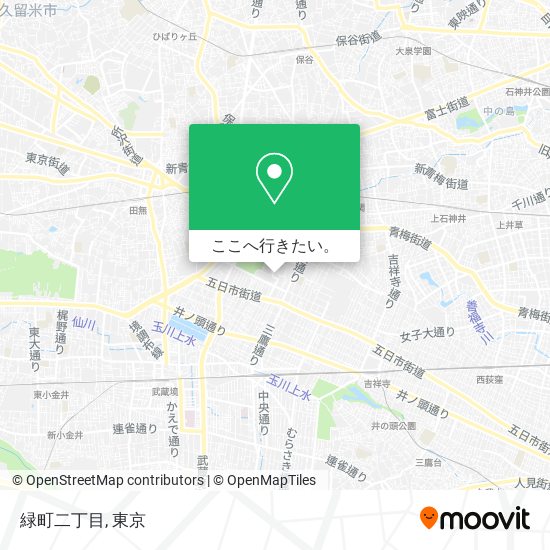 緑町二丁目地図