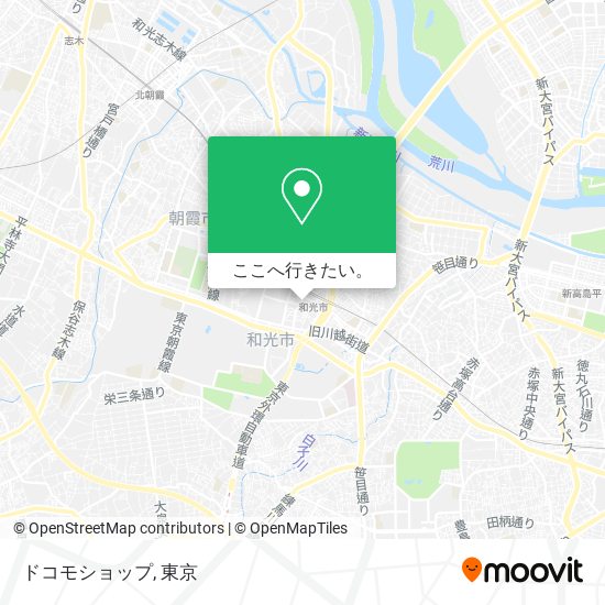 ドコモショップ地図