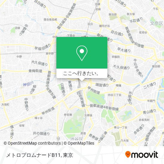 メトロプロムナードB11地図