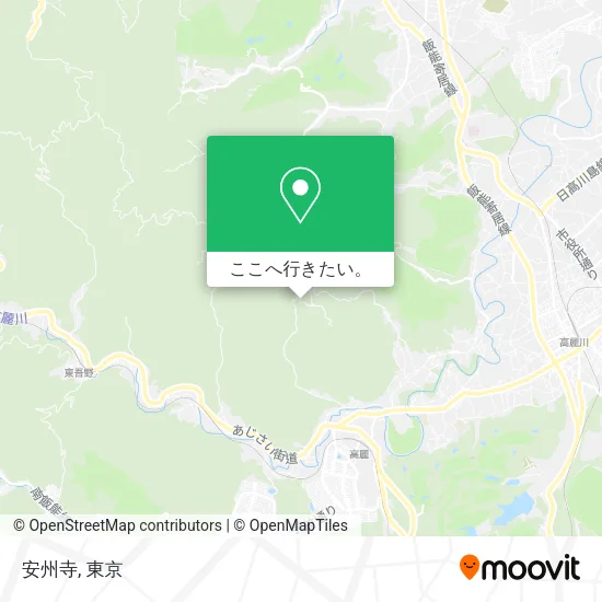 安州寺地図