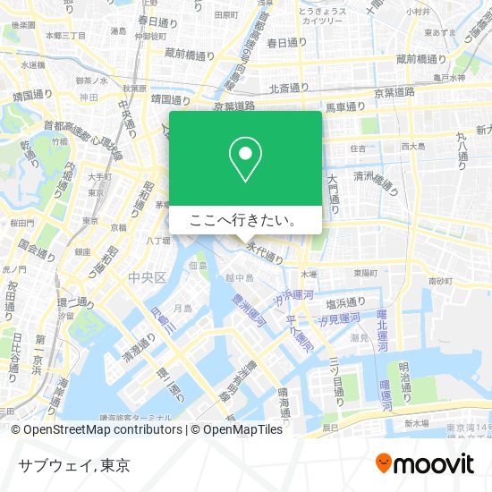 サブウェイ地図