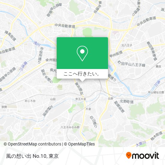 風の想い出 No.10地図