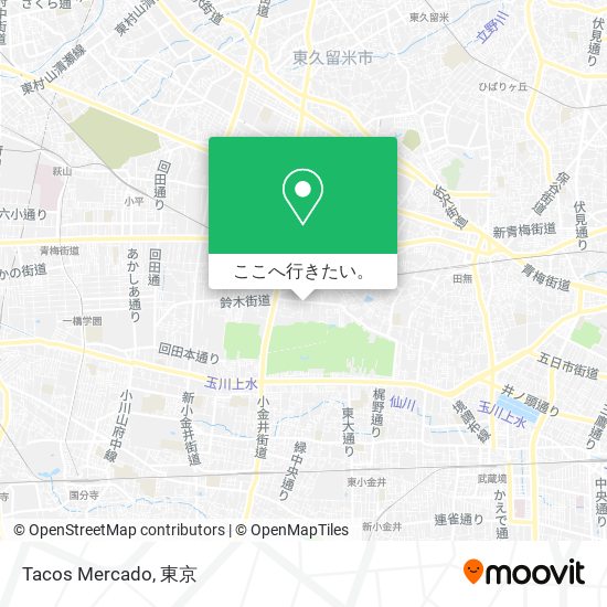 Tacos Mercado地図