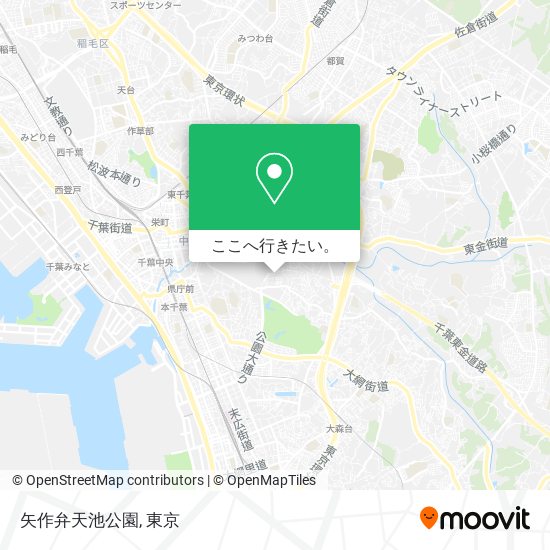 矢作弁天池公園地図