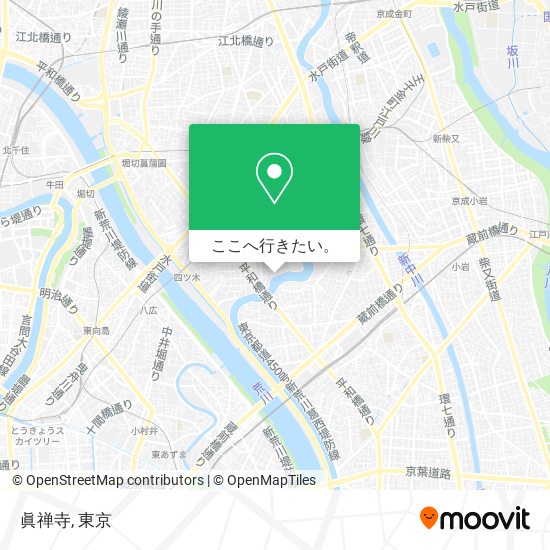眞禅寺地図