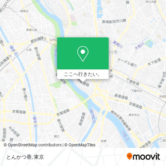 とんかつ香地図