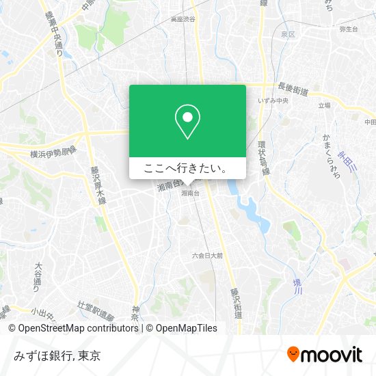 みずほ銀行地図
