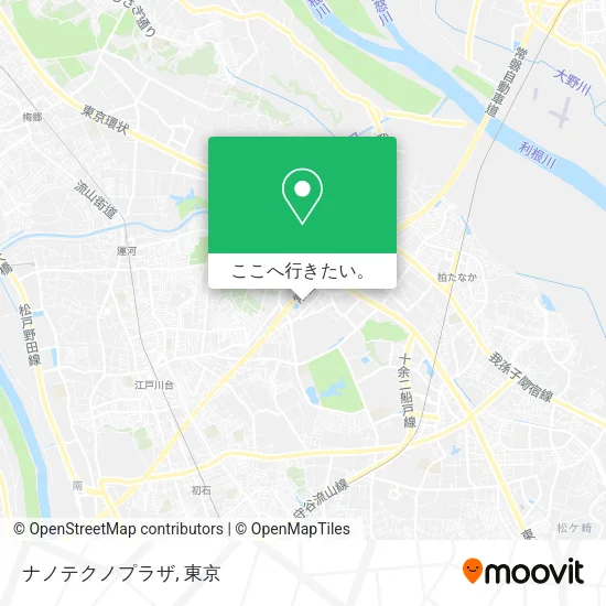 ナノテクノプラザ地図
